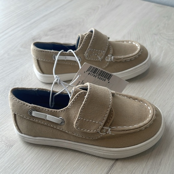 NWT The Children’s Place Toddler Boat Shoes - Tan Size 6 - Picture 4 of 10